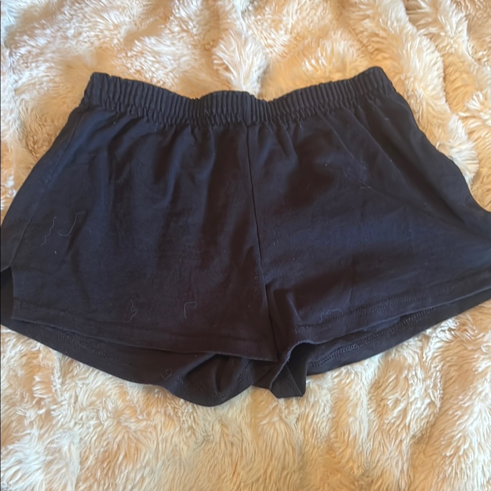 Y2K Black Womens Shorts